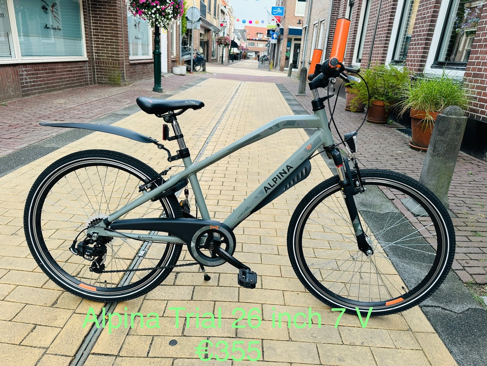Jongensfietsen 16 18 20 22 24 26 28 inch. Alpina Cortina Gaz, Ophalen, Terugtraprem, 24 inch, Versnellingen
