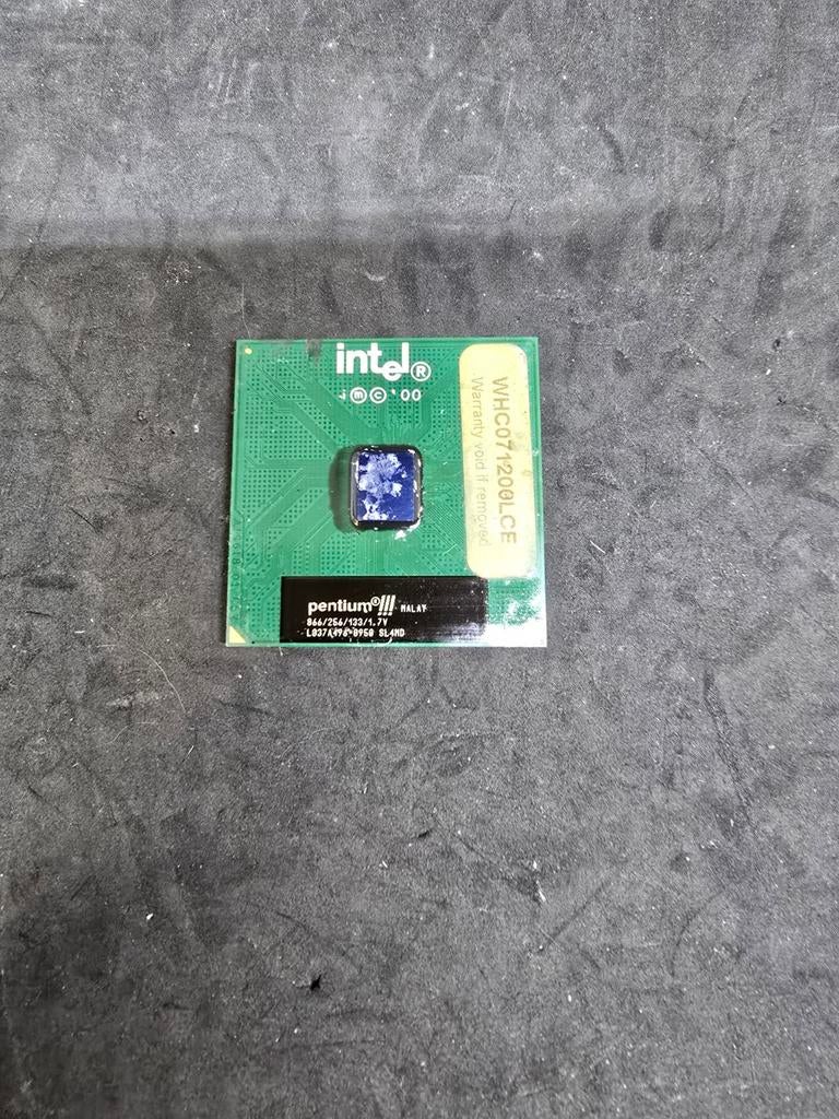 Intel Pentium III Processor 866MHz/256KB/133MHz, Computers en Software, Processors, Gebruikt, Ophalen of Verzenden, Socket 370