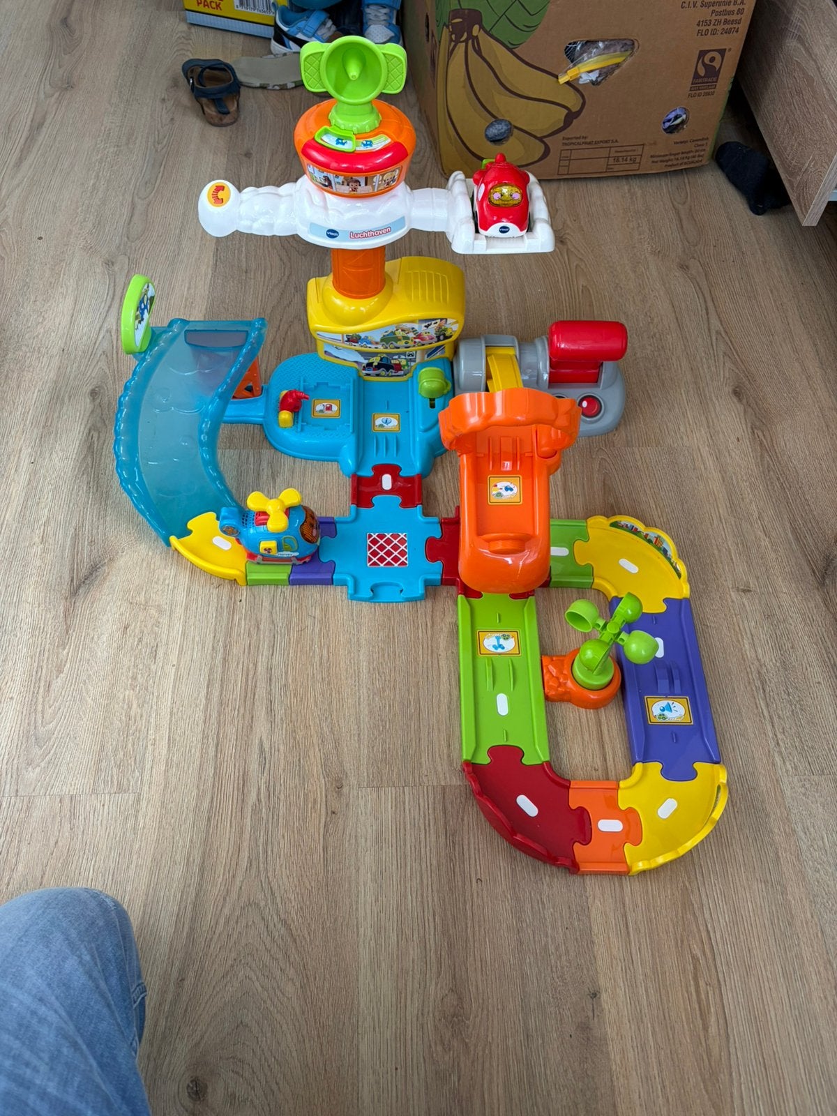 Vtech luchthaven toet toet, Kinderen en Baby's, Ophalen of Verzenden, Zo goed als nieuw, 2 tot 4 jaar