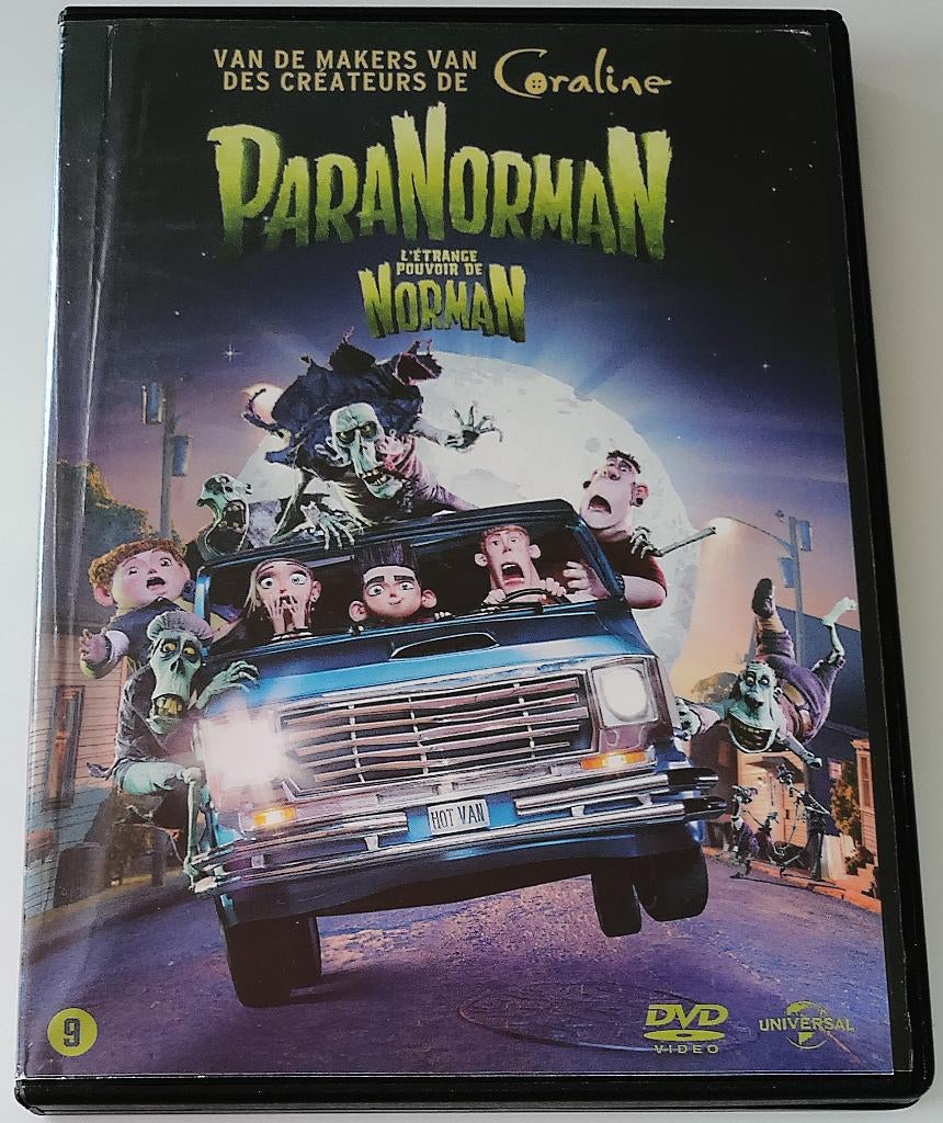 Dvd *** PARANORMAN ***, Avontuur, Vanaf 9 jaar, Ophalen of Verzenden, Zo goed als nieuw
