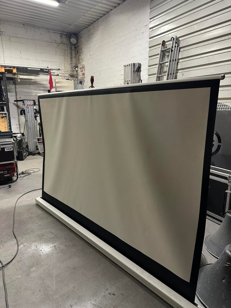 Projecta Beamer scherm opzicht breedbeeld, Audio, Tv en Foto, Projectieschermen, Gebruikt, Ophalen of Verzenden