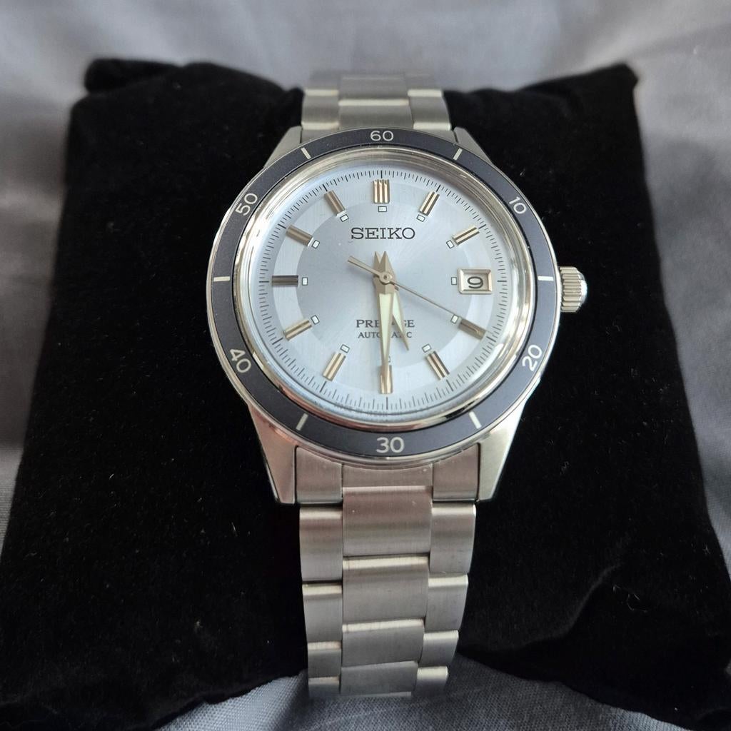 Seiko Presage SRPL19J1, Ophalen, Zo goed als nieuw, Overige merken