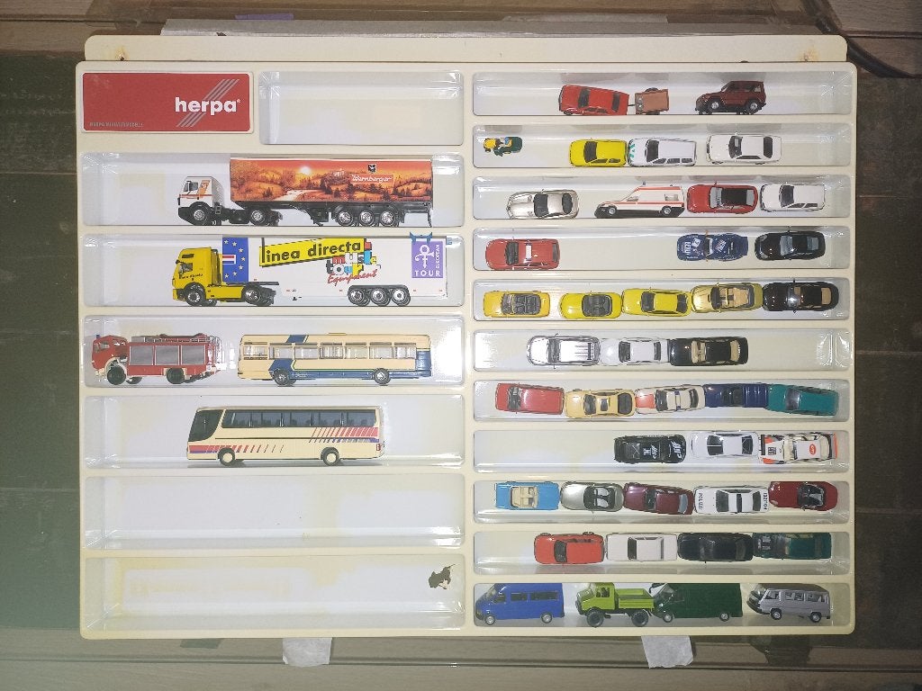 Modelauto's Truck Bus HO Wiking Herpa ect. 1:87, Ophalen of Verzenden, Gebruikt, Auto, Overige merken