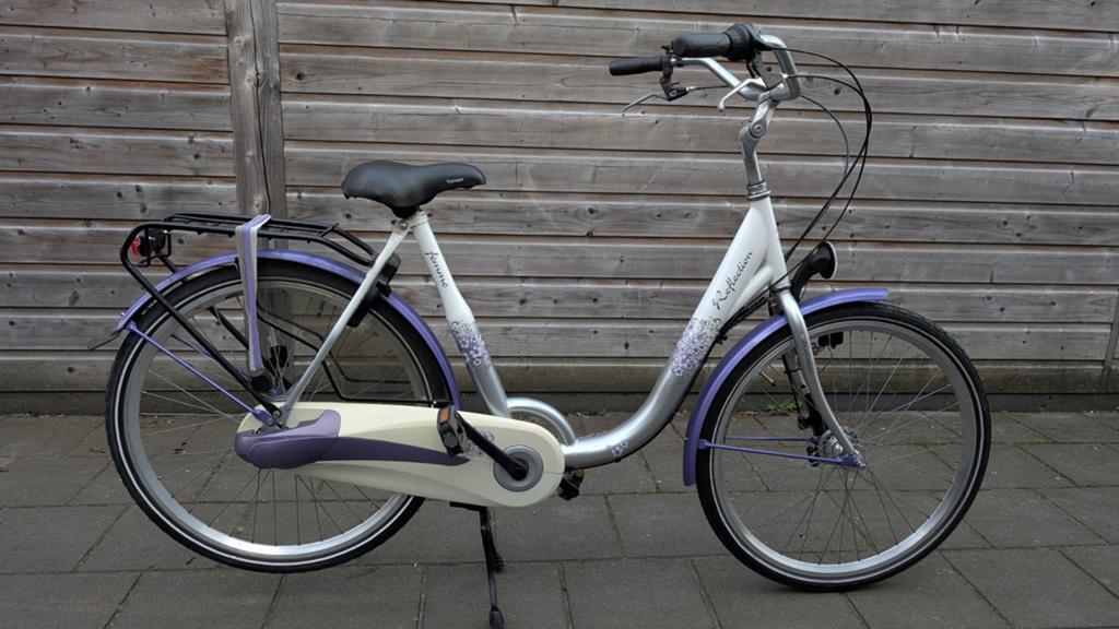Moederfiets laag model, Gebruikt, Minder dan 47 cm, 0 zitjes, Trommelrem