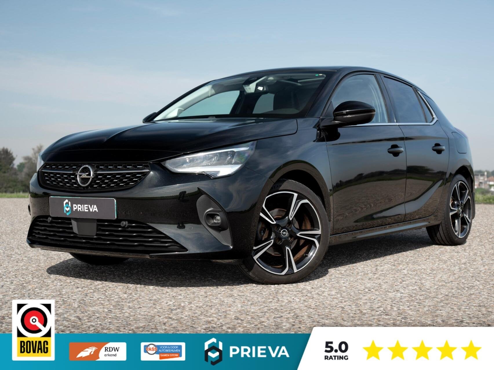 Opel Corsa 1.2 PureTech Sport | Pano | Camera | CarPlay, Auto's, Voorwielaandrijving, Dealer onderhouden, Stof, 1199 cc