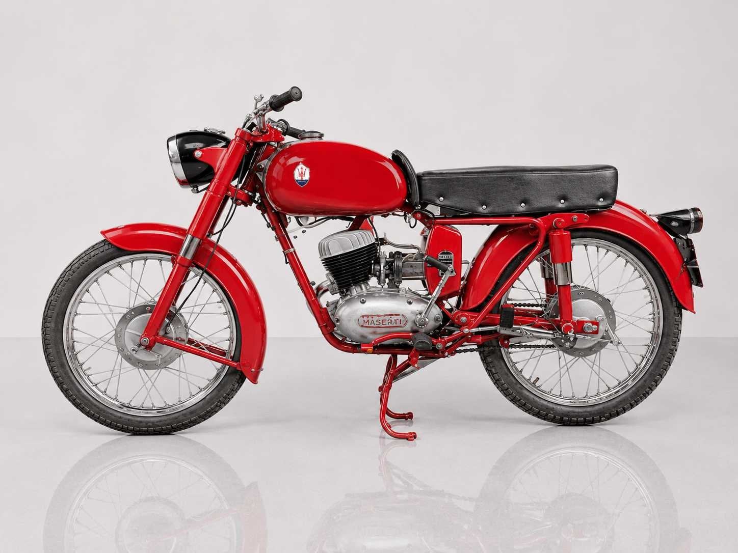 1956 Maserati 125cc A7495 | Italian Classic Motorcycle, Maserati, Overige carrosserieën, Overige brandstoffen, Bedrijf