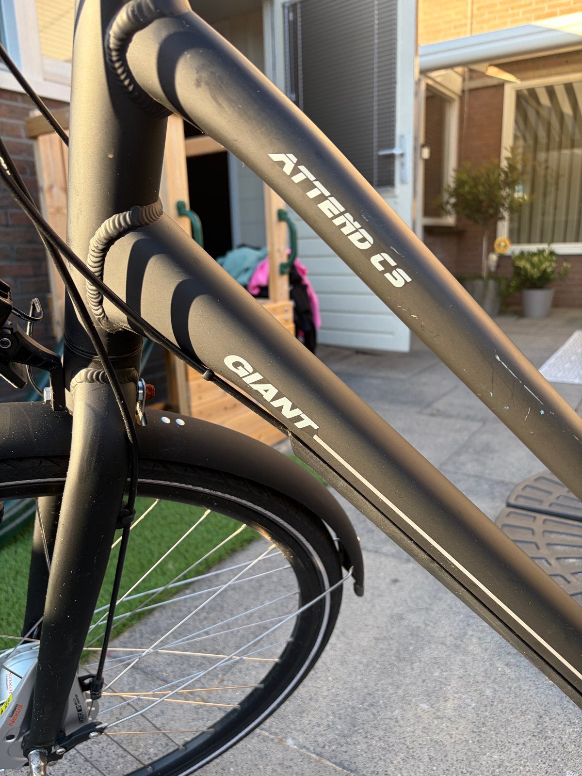 Giant Attend CS Damesfiets, Fietsen en Brommers, Fietsen | Dames | Damesfietsen, Ophalen, 53 tot 56 cm, Velgrem, Versnellingen