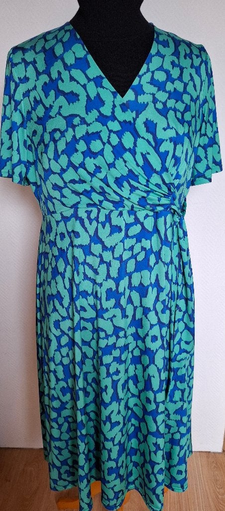 Prachtige jurk mt. 50 van Promiss, Kleding | Dames, Grote Maten, Promiss, Jurk, Gedragen, Meerkleurig