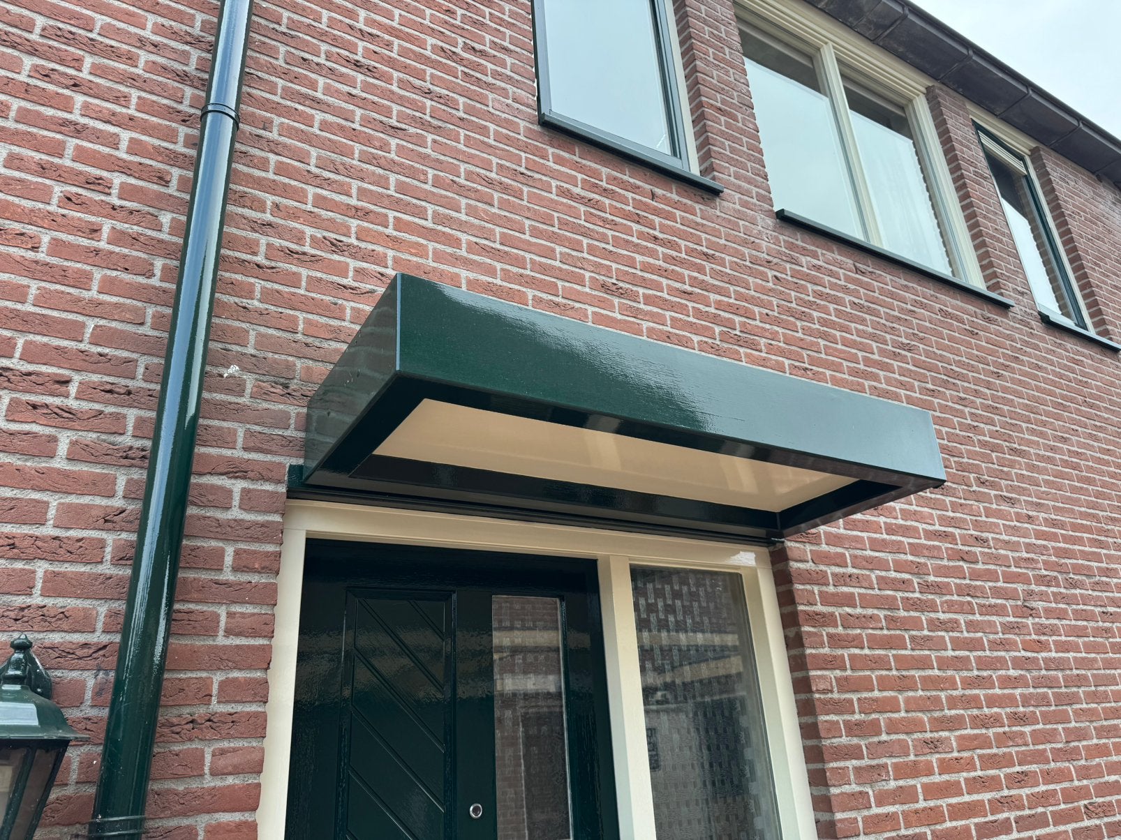Afdak voordeur., Ophalen, Gebruikt