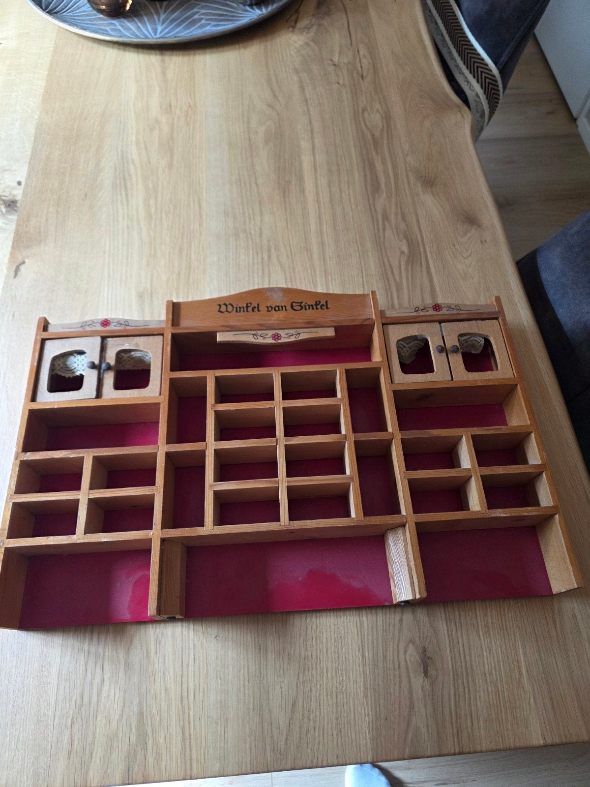 Winkel van sinkel vintage hout speelgoed, Ophalen of Verzenden