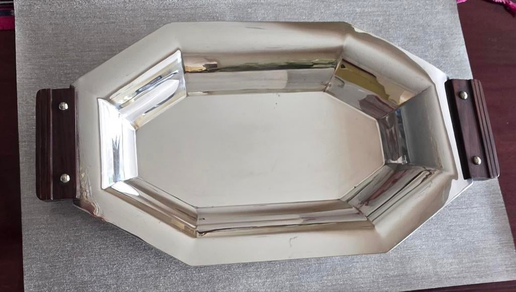 Christofle-Alfenide Verzilverd Broodmand, Antiek en Kunst, Antiek | Goud en Zilver, Ophalen of Verzenden