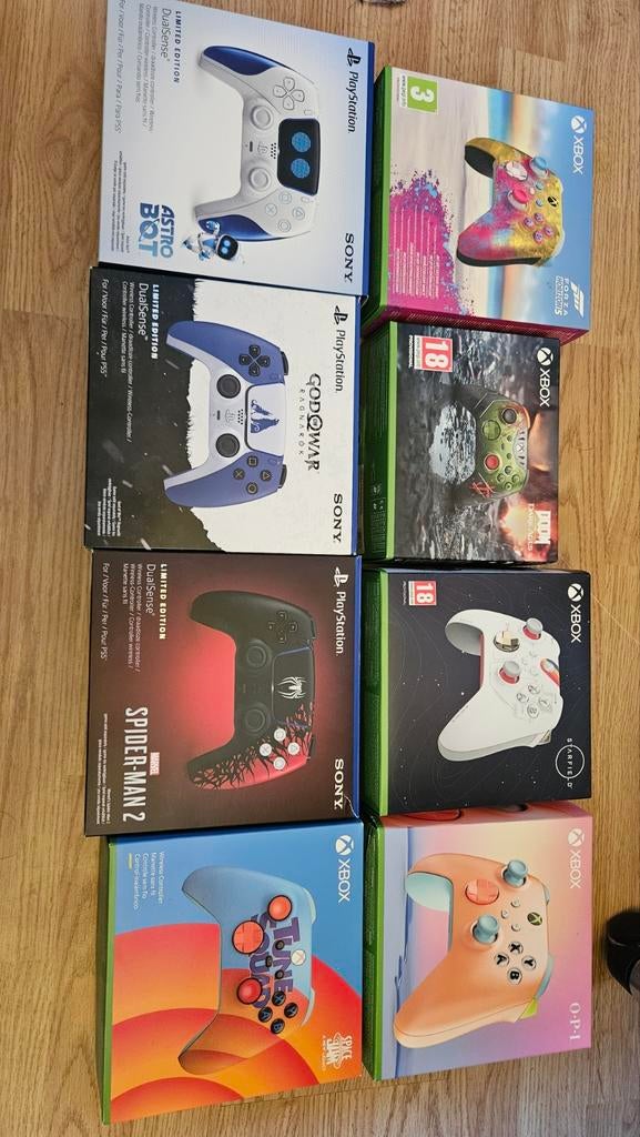 Limited edition controllers, Spelcomputers en Games, 1 speler, Ophalen of Verzenden, Vanaf 18 jaar