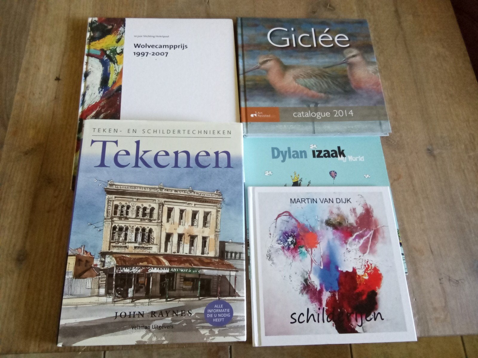 boeken pakket, tekenen/schilderen. Samen 5,00!, Ophalen of Verzenden, Zo goed als nieuw
