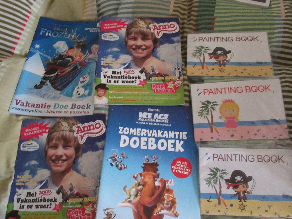 7 x VAKANTIE DOE BOEKEN kind + Nickelodeon magazine, Ophalen of Verzenden, Nieuw, Overige onderwerpen, Geschikt voor kinderen