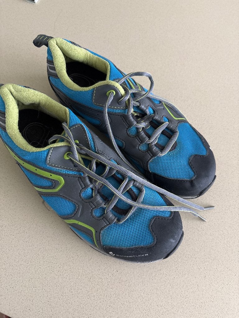 Sportschoenen spinning mountainbike schoenen, Blauw, Sportschoenen, Ophalen of Verzenden, Gedragen