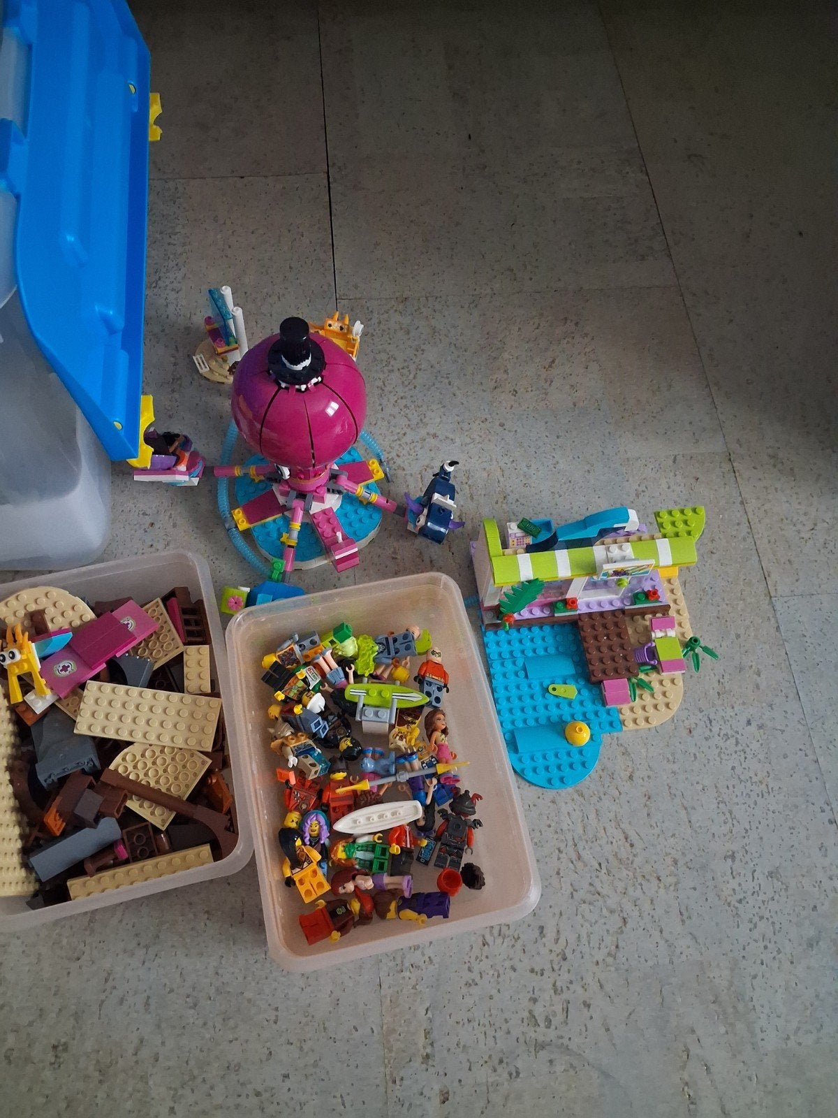 Grote partij LEGO Friends en diverse bouwstenen, Ophalen, Gebruikt, Overige merken