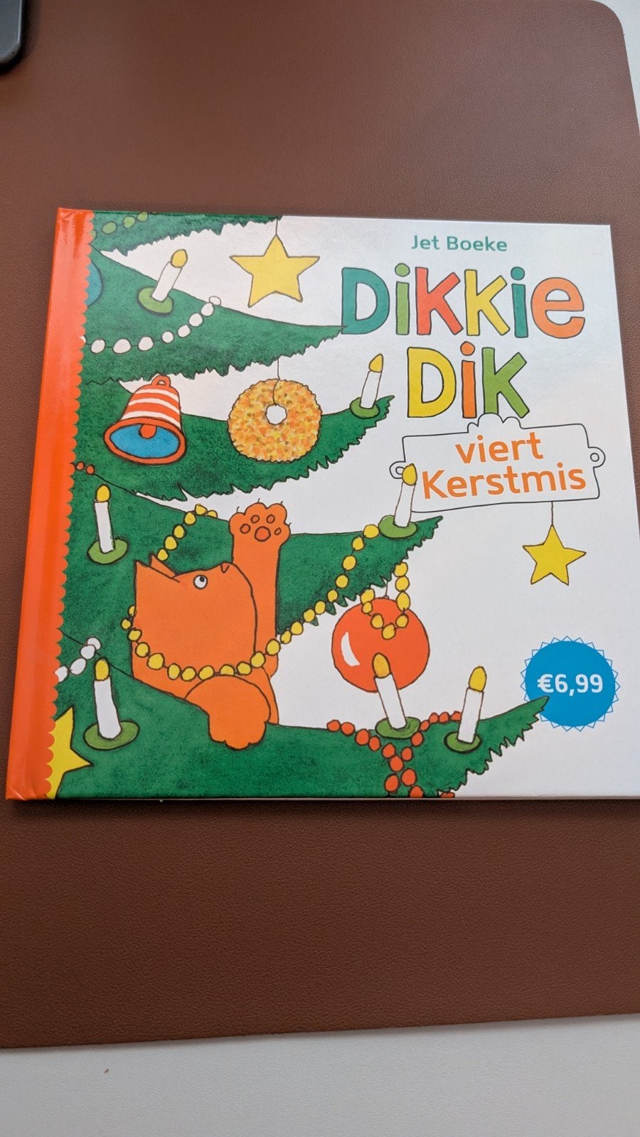 Dikkie Dik viert Sinterklaas & Kerstmis - Jet Boeke, Ophalen, Zo goed als nieuw, Jet Boeke, Fictie algemeen