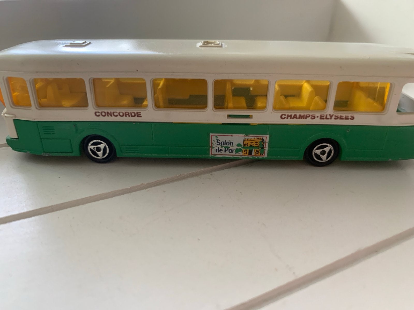 Majorette Autobus Concorde Champs-Élysées, Ophalen of Verzenden, Gebruikt
