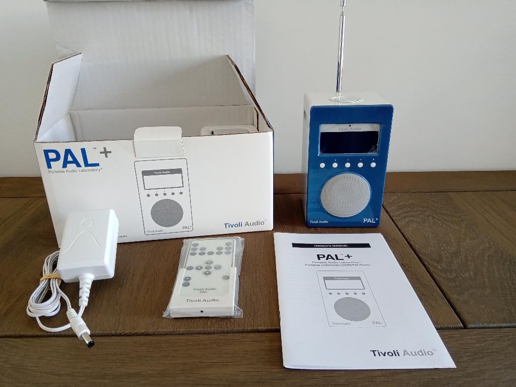 Tivoli Audio Pal+ DAB+ radio wekker *zgan*, Verzenden, Zo goed als nieuw, Radio