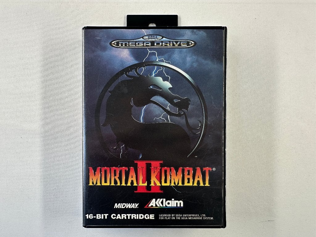 Mortal Kombat 2 SEGA Mega Drive, Spelcomputers en Games, Games | Sega, Gebruikt, Vanaf 18 jaar, Vechten, Onbekend