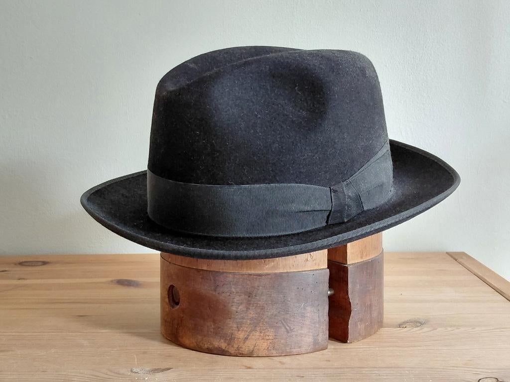 Windsor Homburg Hoed - Maat 59-60, Kleding | Heren, Hoeden en Petten, 60 cm (XL, 7½ inch) of meer, Windsor, Hoed, Ophalen of Verzenden