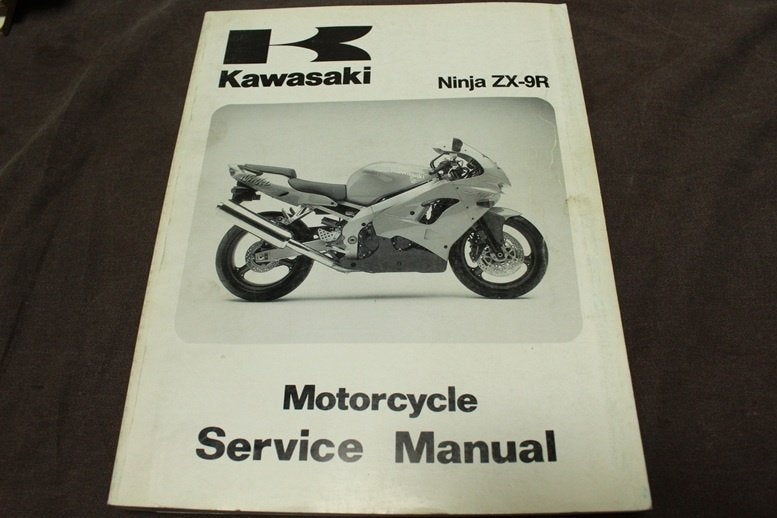 Kawasaki Ninja ZX-9R 1998 motorcycle service manual ZX900-D1, Motoren, Ophalen of Verzenden, Kawasaki