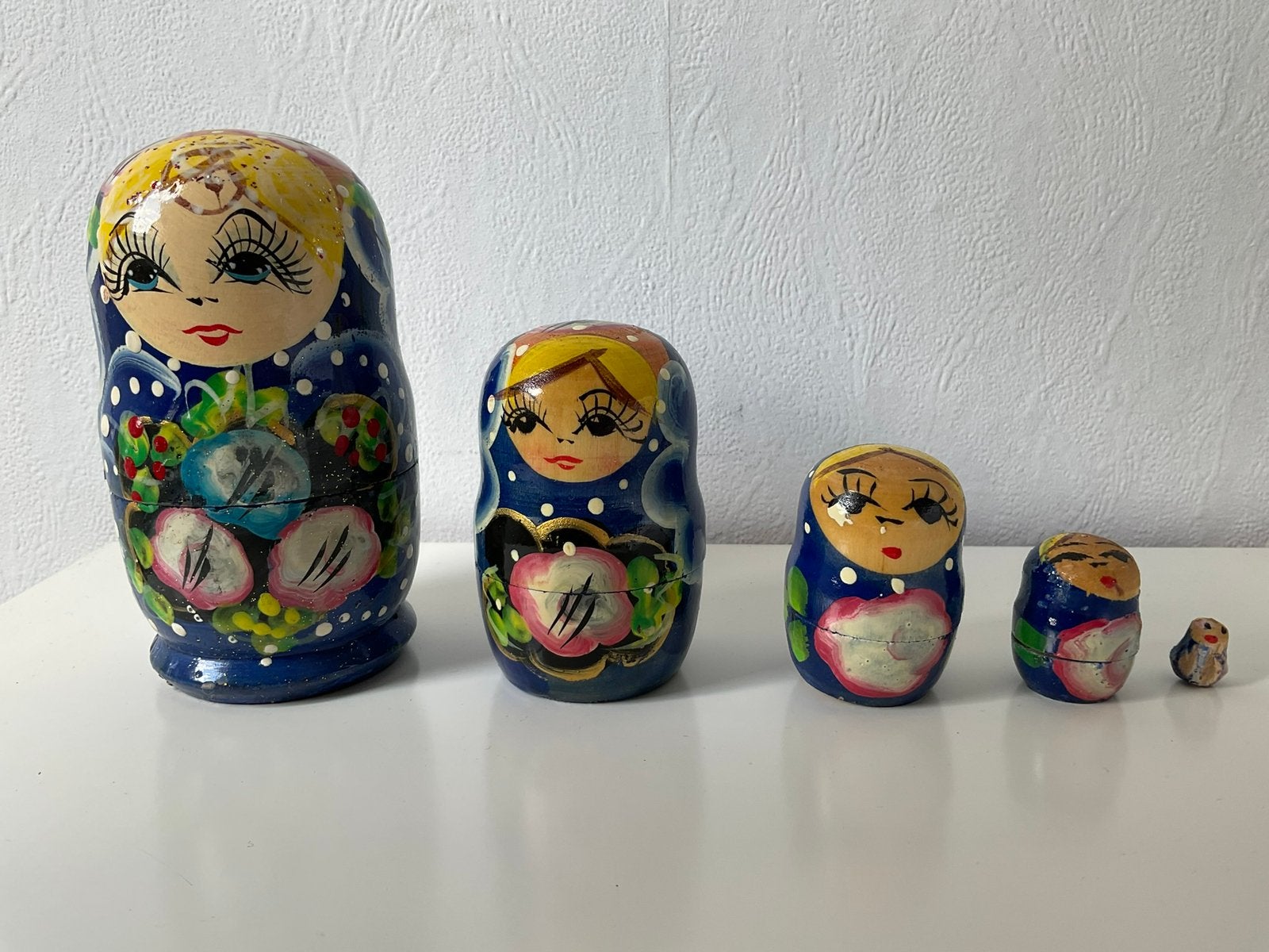 Matroesjka 5-delig, Ophalen of Verzenden, Gebruikt