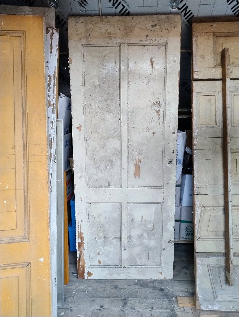 Oude paneeldeuren, verschillende formaten, Doe-het-zelf en Verbouw, Ophalen, Gebruikt, 80 tot 100 cm, Binnendeur