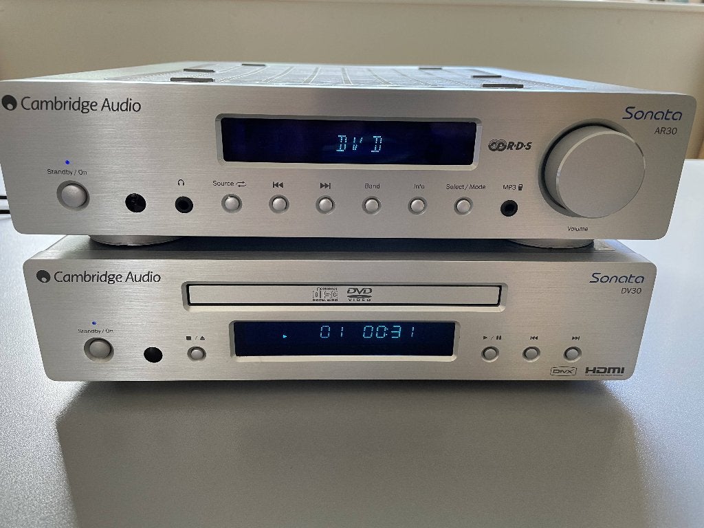 Cambridge Audio Sonata AR30 en DV30 set, Overige merken, Gebruikt, Ophalen of Verzenden, Dvd-speler