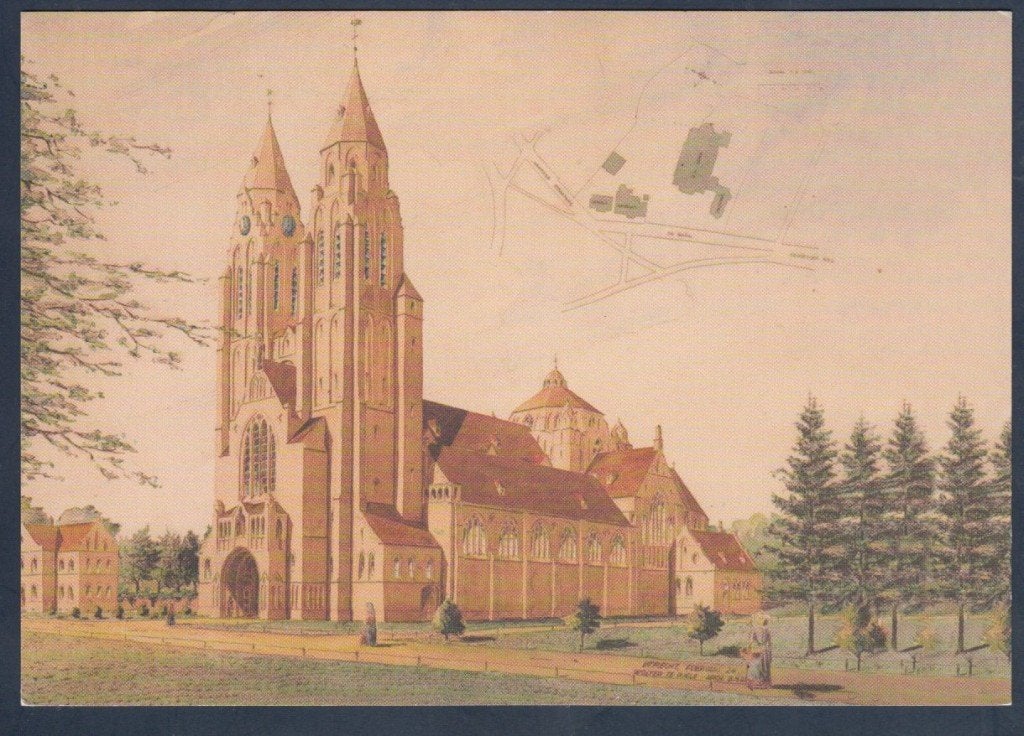 Laren NH. Basiliek van St. Jan de Doper Ongelopen, Ophalen of Verzenden, 1980 tot heden, Ongelopen, Noord-Holland