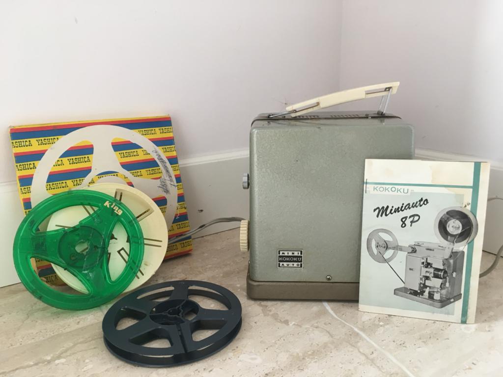 Kokoku Miniauto 8P Filmprojector met handleiding en spoelen, Ophalen, Gebruikt, Overige typen