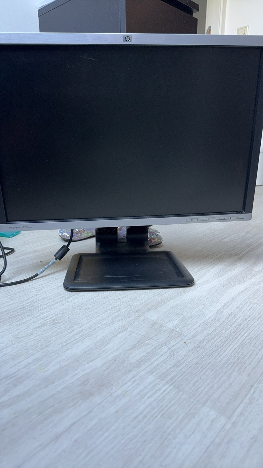 HP Compaq LA2205wg Monitor - Gebruikt, Computers en Software, Ophalen of Verzenden, Gebruikt, Full HD, DVI