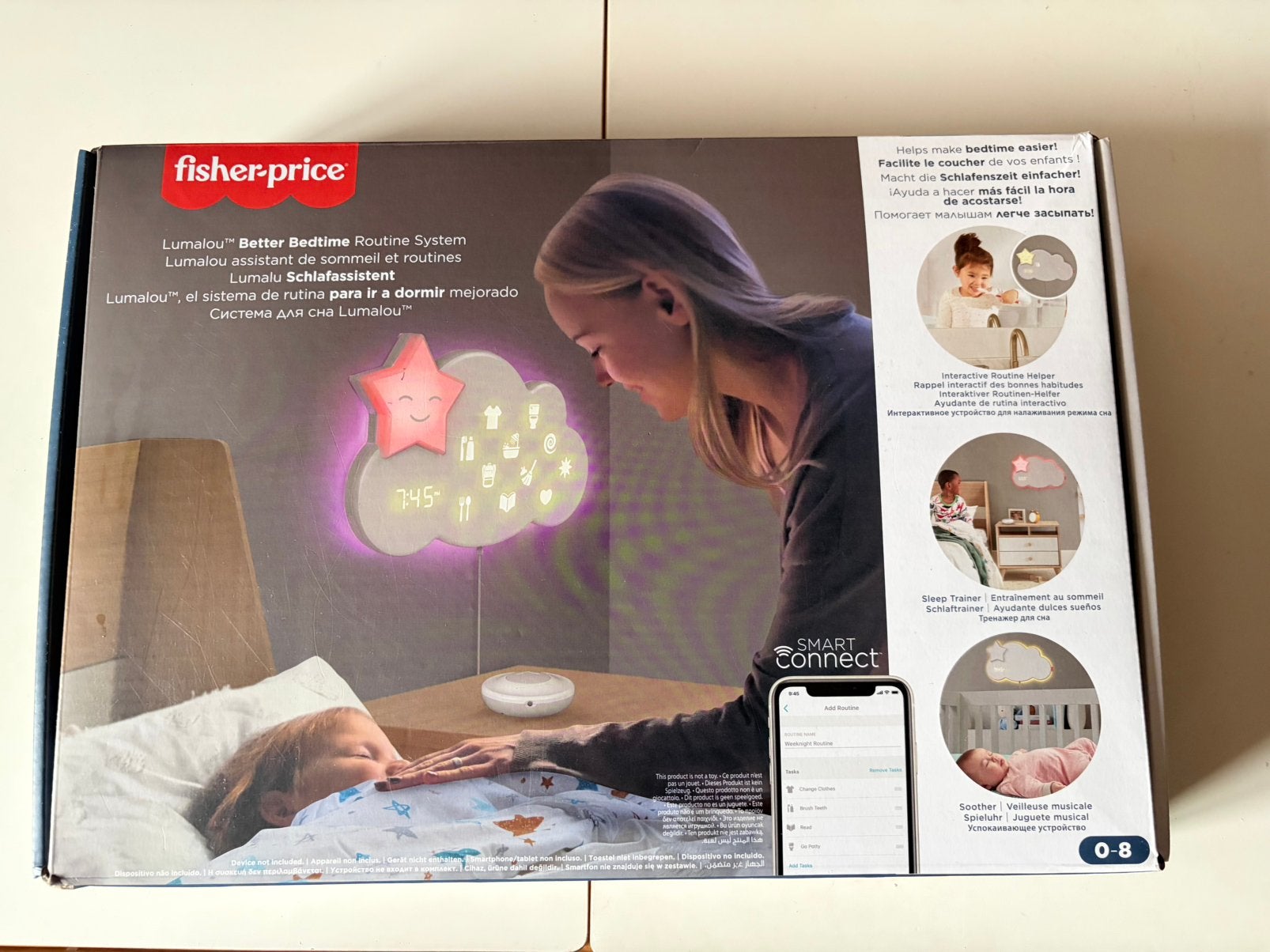Slaaptrainer lamp /routine, Ophalen, Nieuw
