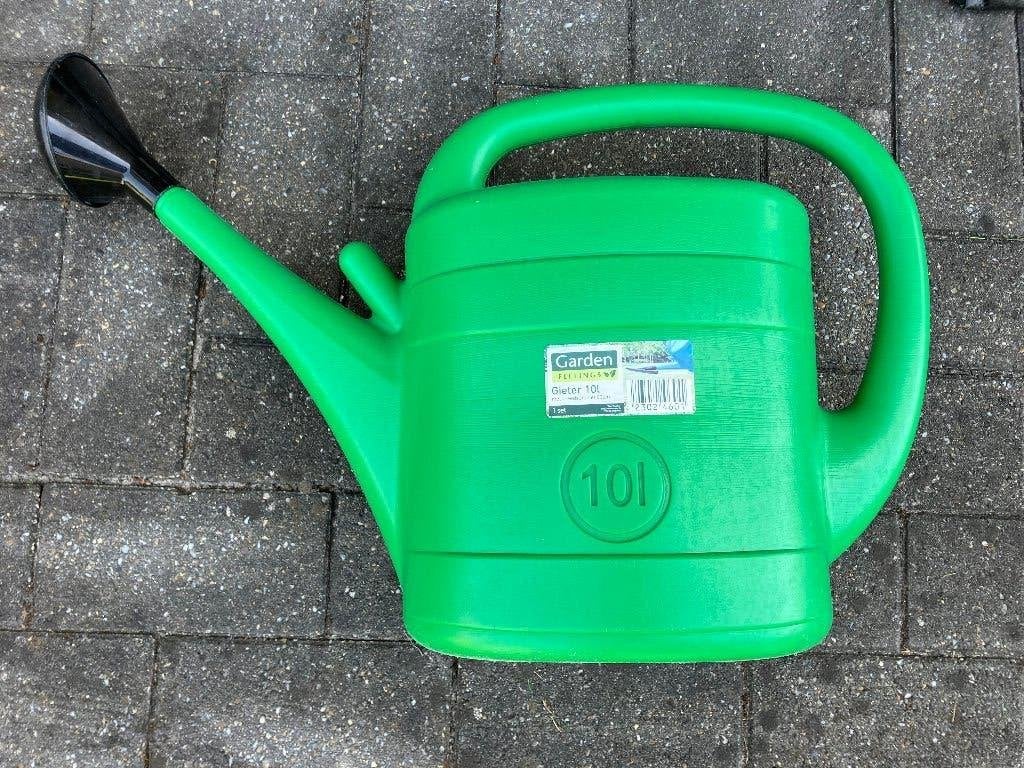 nieuwe gieter anti onkruiddoek cacaodoppen hydrokorrels alle, Tuin en Terras, Ophalen of Verzenden, Nieuw, Kunststof