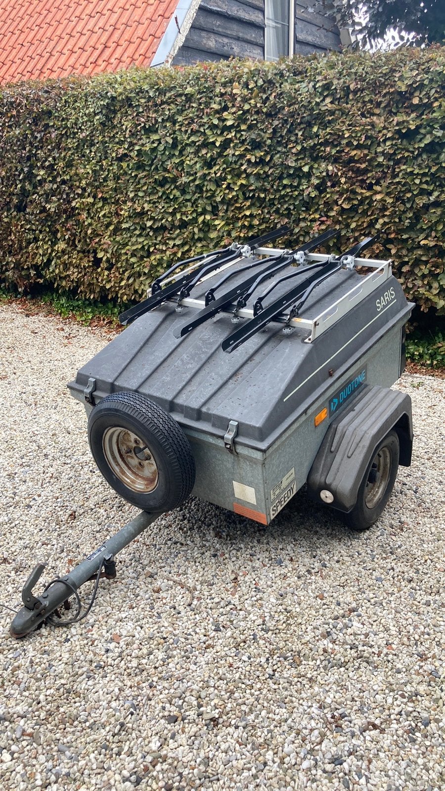 Saris Speedy begagewagen, Ophalen, Gebruikt