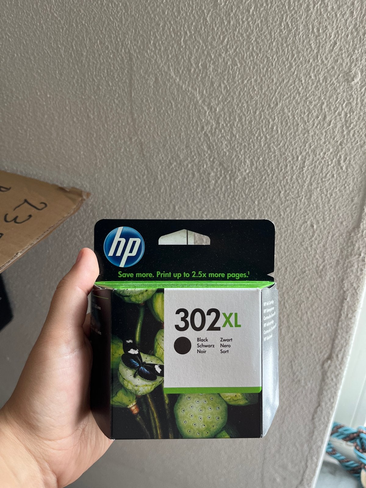 HP 302XL Zwarte Inktcartridge - Nieuw in verpakking, Verzenden, Nieuw, Cartridge