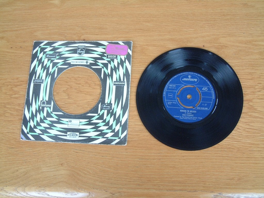 single Rod Stewart Maggie May -Reason to believe nr.20, Cd's en Dvd's, Vinyl Singles, Ophalen of Verzenden, Gebruikt, Pop