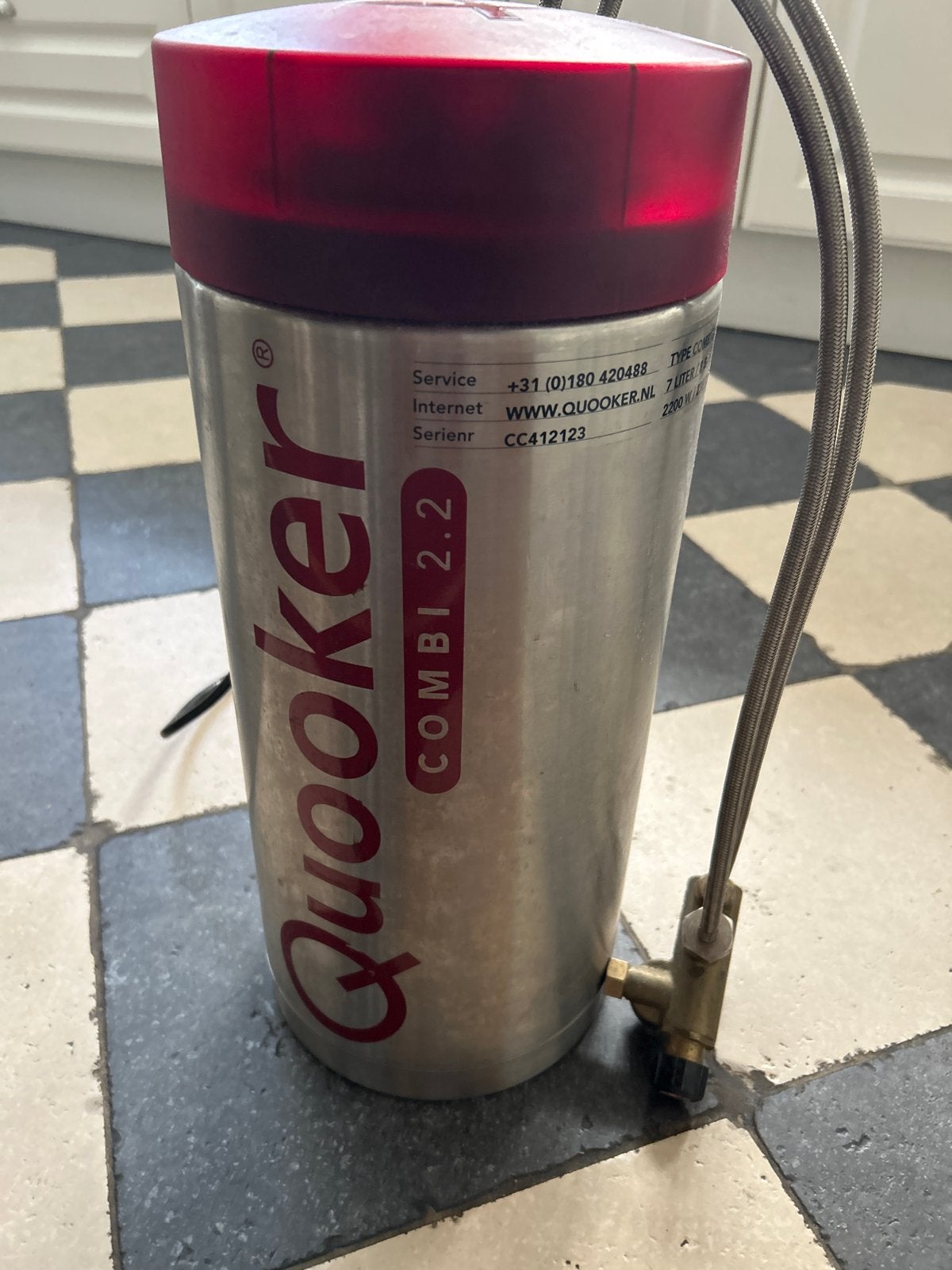 Quooker Combi 2.2 kokendwaterreservoir - 7 liter, Ophalen, Gebruikt