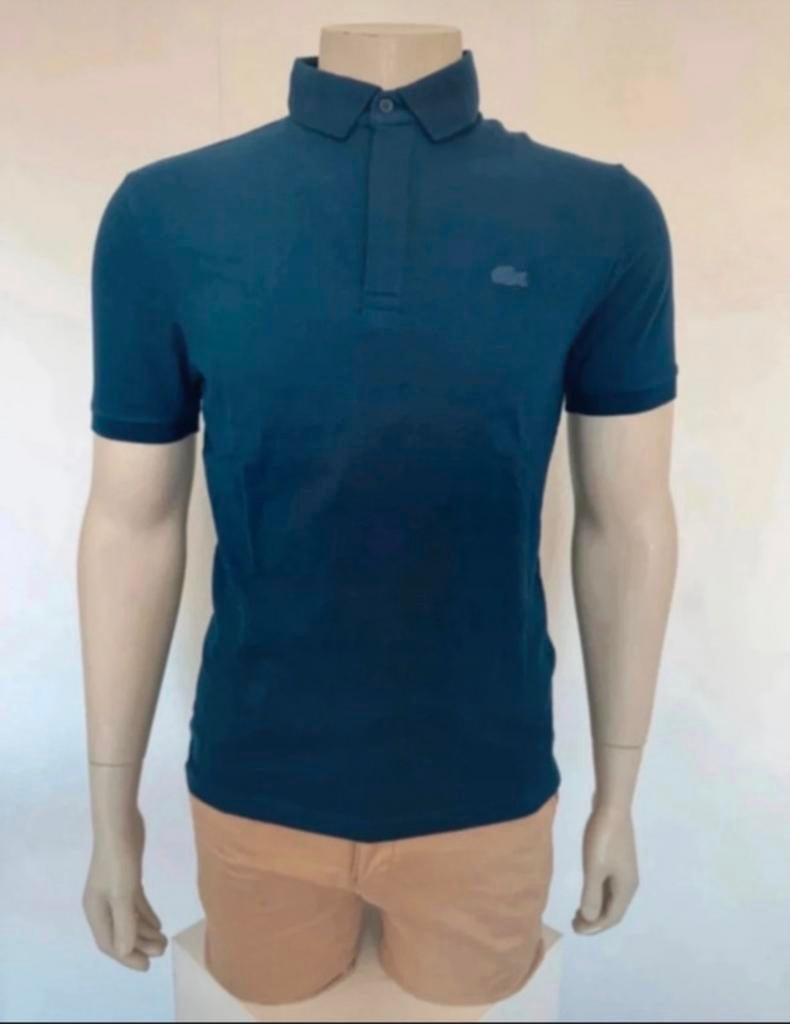 Lacoste Polo Heren - Maat M, Ophalen of Verzenden, Zo goed als nieuw, Maat 48/50 (M), Blauw