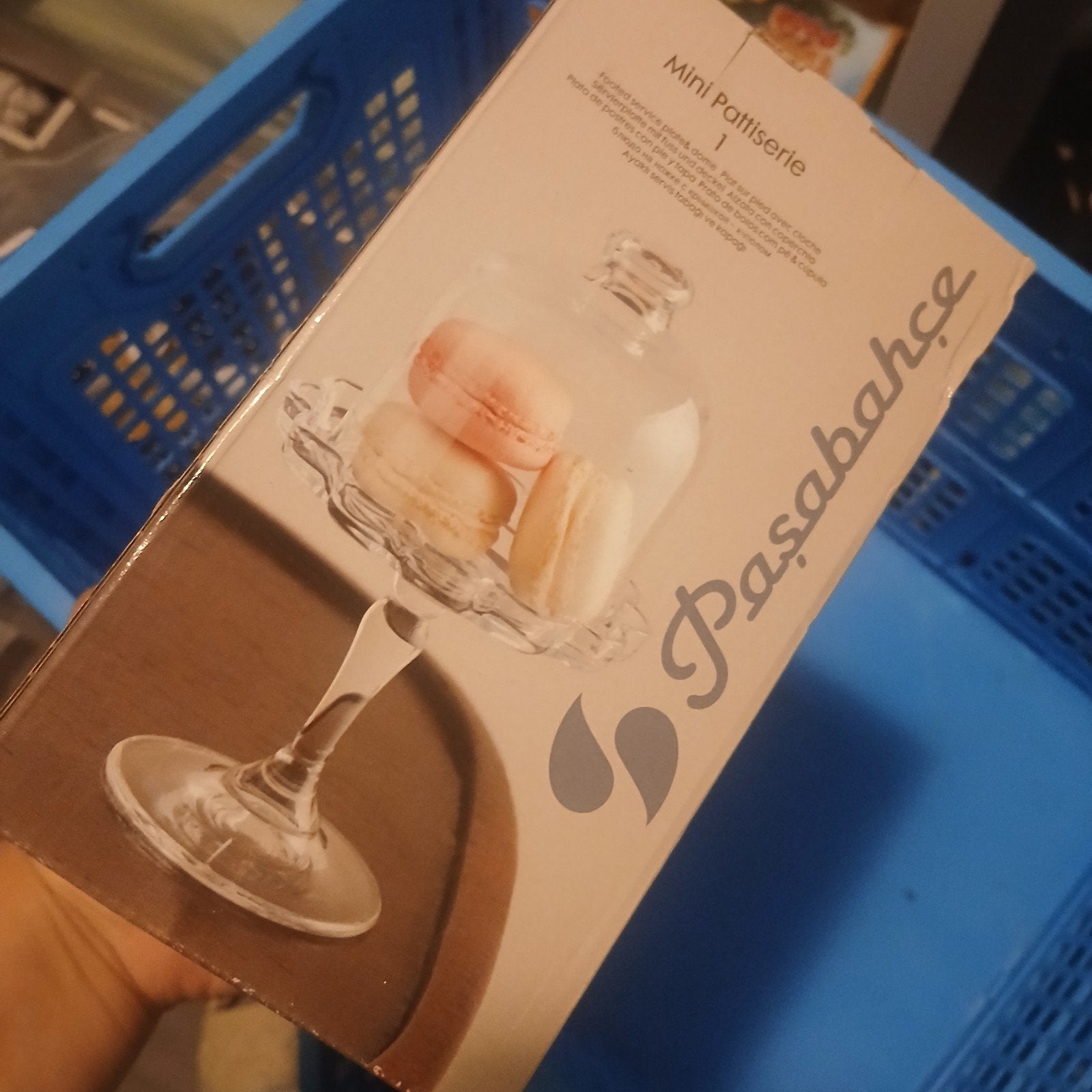Nieuwe Pasabahce Mini Patisserie - Glazen Taartstandaard, Ophalen, Nieuw