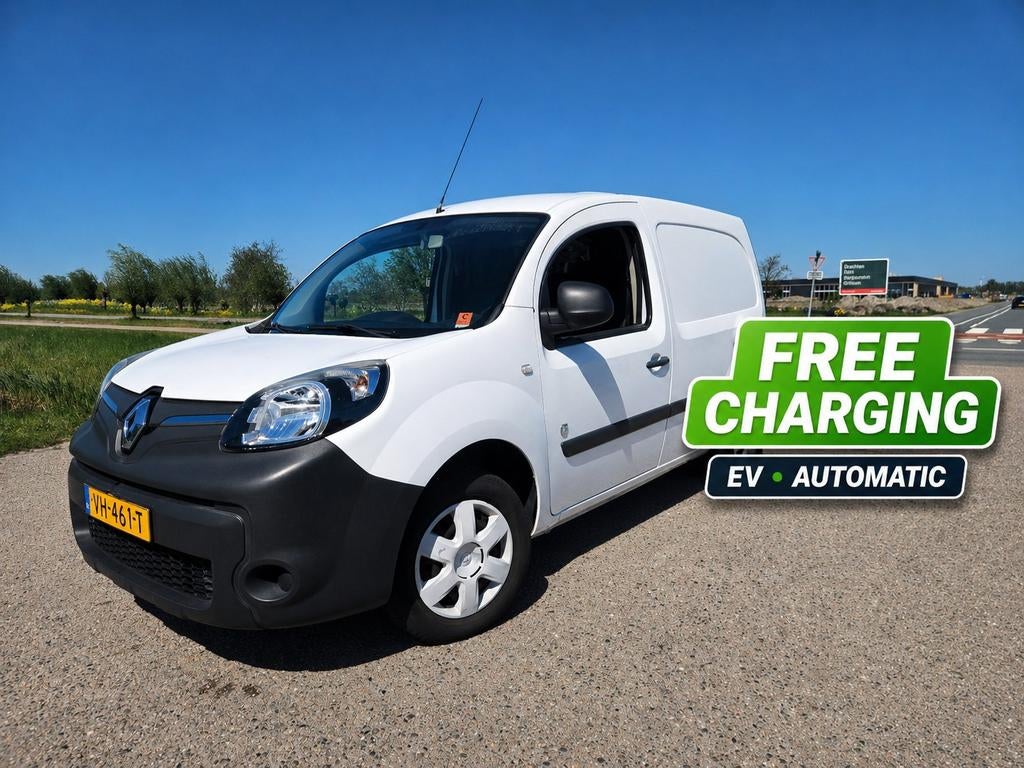 Te huur - Renault Kangoo ZE • GRATIS LADEN • Automaat, Met chauffeur, Verhuiswagen of Bestelauto
