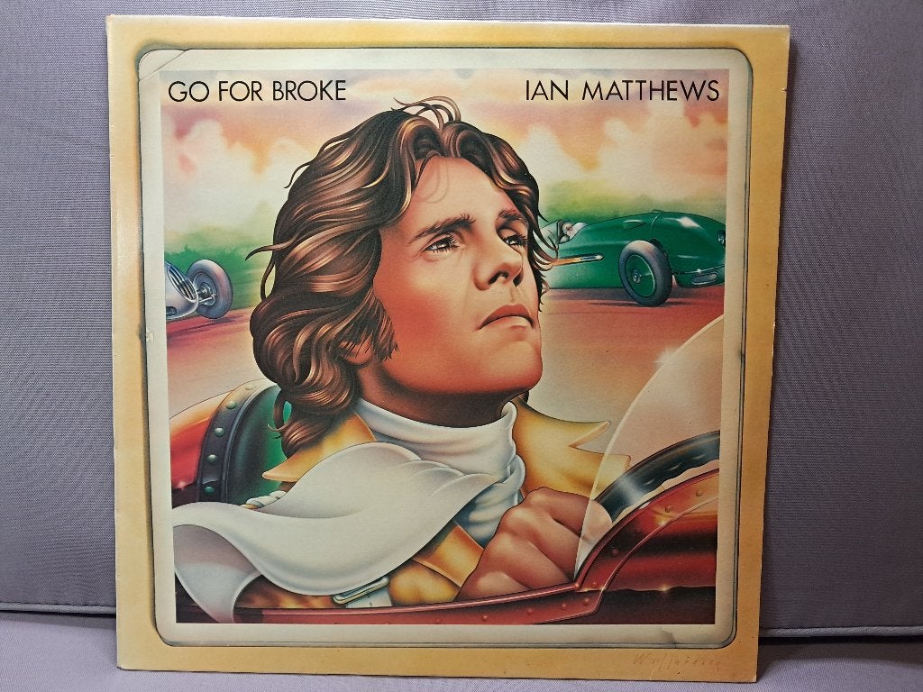 lp. Ian Matthews - Go For Broke. ex, LP, Gebruikt, Pop, Originele persing
