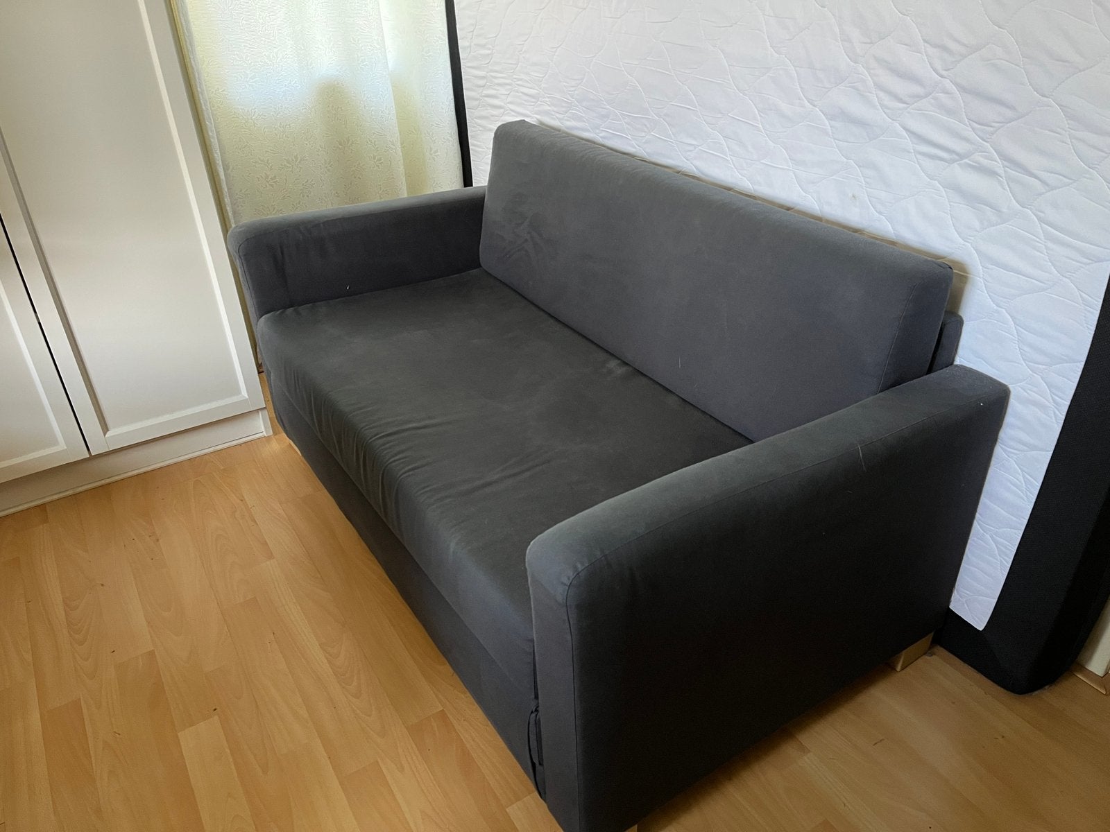 IKEA Solsta slaapbank met of zonder matras, Ophalen, Zo goed als nieuw, Tweepersoons, 140 cm