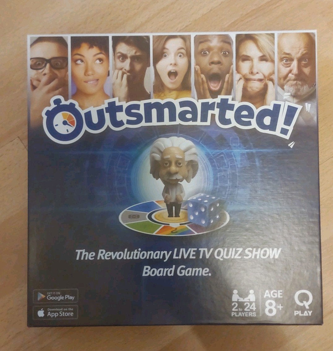 Spel outsmarted, Ophalen of Verzenden, Zo goed als nieuw