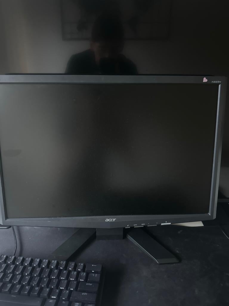 Acer X223W LCD Monitor - Goede staat, Computers en Software, Monitoren, Ophalen, HD, Zo goed als nieuw, DVI