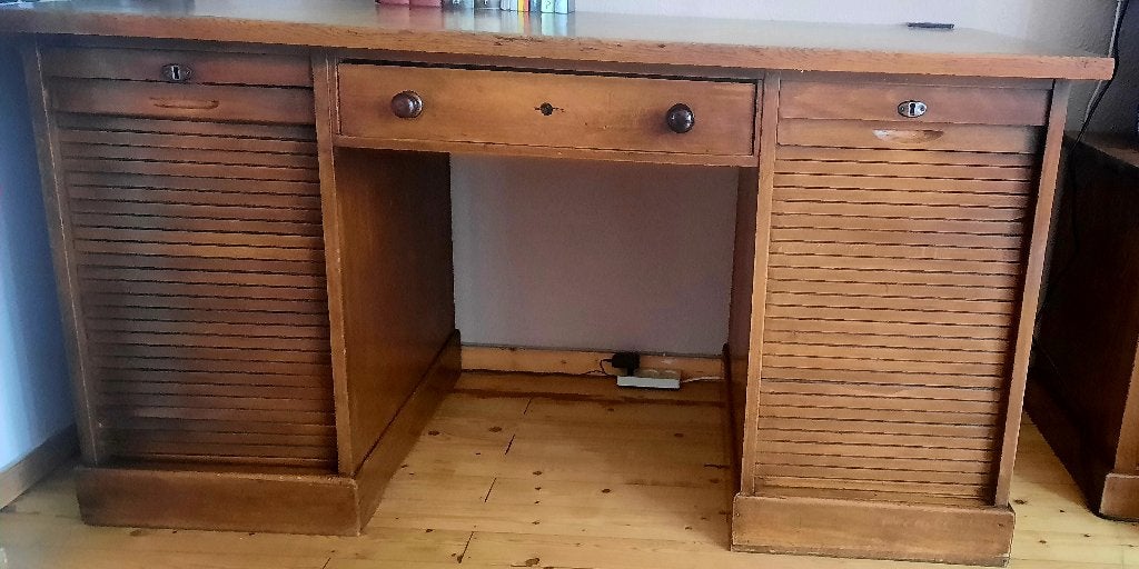 houten bureau, Ophalen, Demontabel, 150 cm, Hout