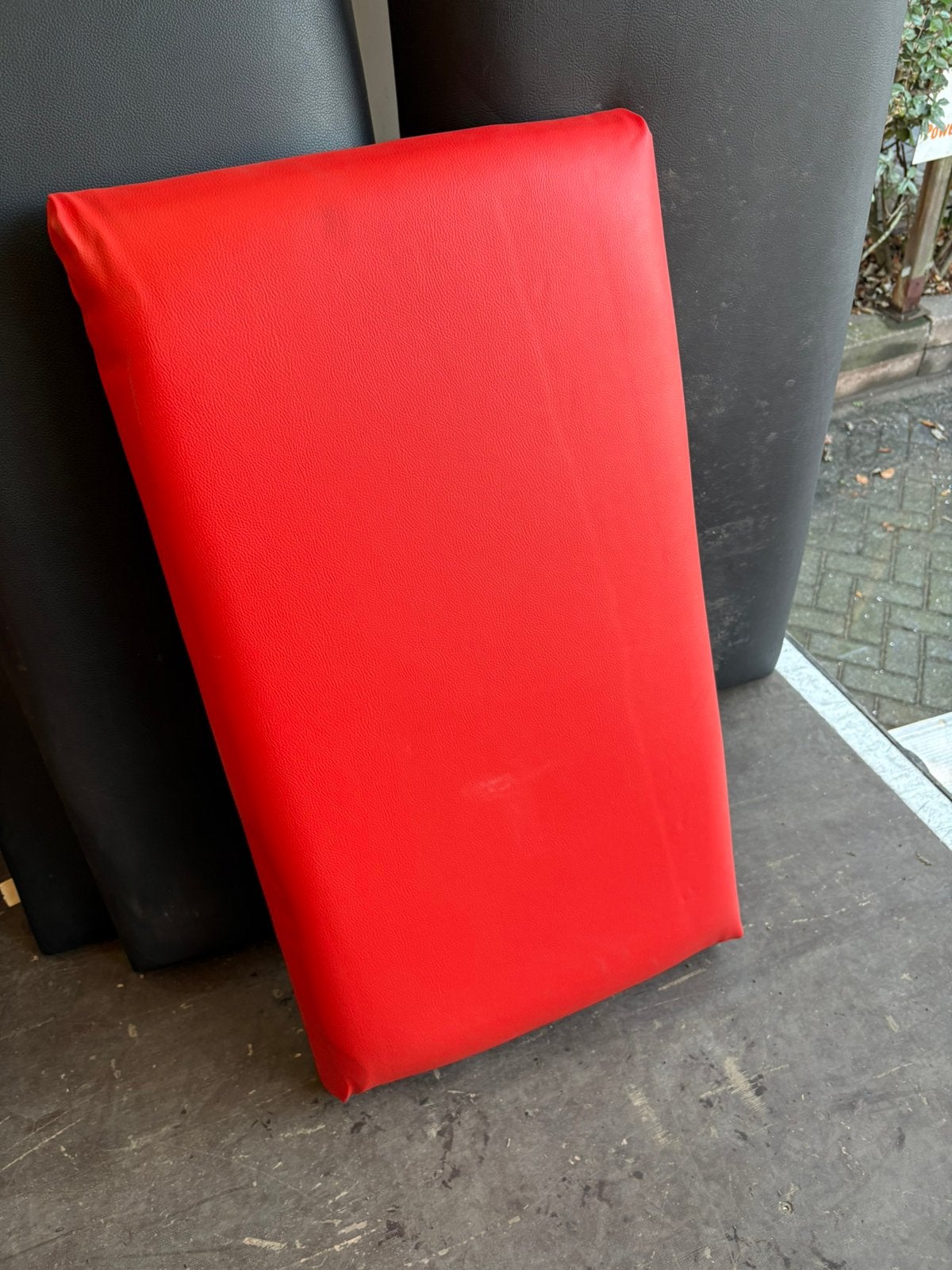 Kussens voor aan een paal  of muur of boot of dergelijke, Voor boksen, Gebruikt, Ophalen of Verzenden, Kussens