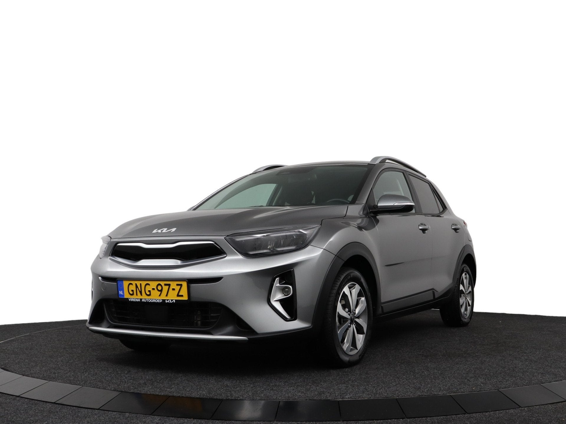 Kia Stonic 1.0 T-GDi MHEV DynamicPlusLine Apple Carplay/Andr, Auto's, Dealer onderhouden, Gebruikt, Met garantie (alle), Origineel Nederlands