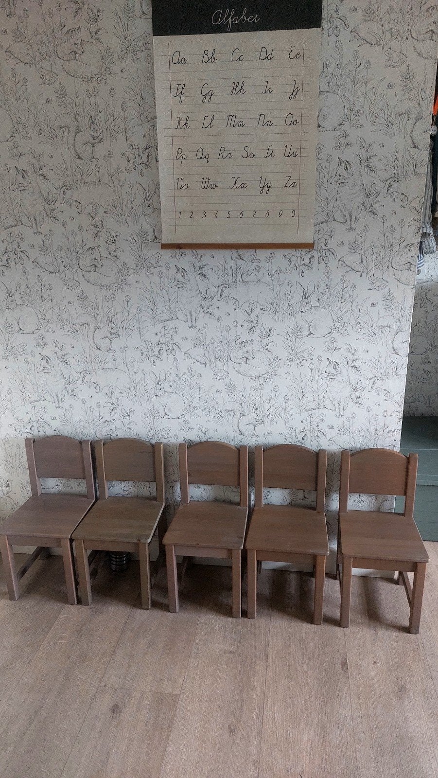 Houten kinderstoeltjes ( heb er nog 3), Ophalen, Gebruikt, Stoel(en)