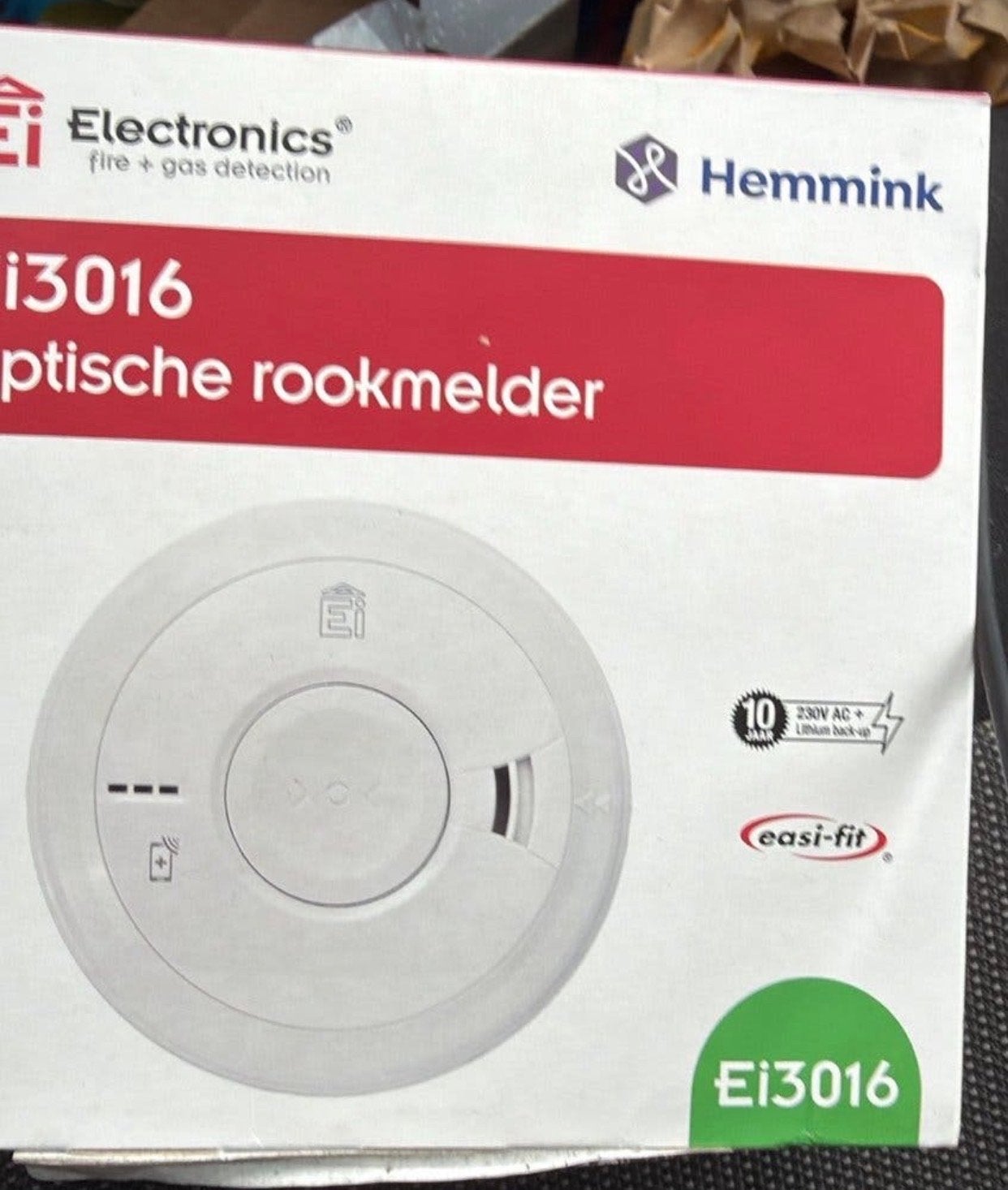 Ei Electronics Ei3016 Optische Rookmelder - Zo goed als nieu, Ophalen of Verzenden, Zo goed als nieuw